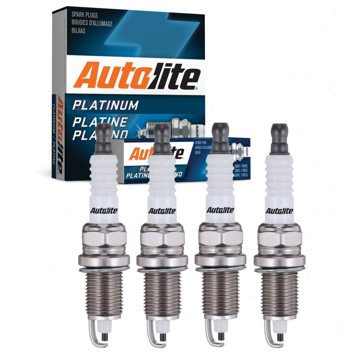 4 pc Autolite Platinum AP985 Spark Plugs for QJ16HR-U AGRP54 88901009 82 qu