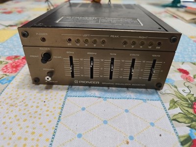 Vintage Pioneer AD-30 Automotive Stereo 2 / 4 Channel Equalizer Booster Untested