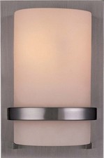 Minka Lavery 342-84, 1-Light Wall Sconce, 100 Total Watts, Brushed Nickel
