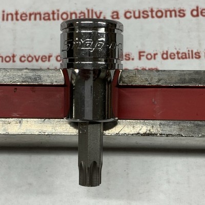 Snap On Tools FTX40E USA NEW 3/8'' Drive T40 Standard Torx Bit Chrome Socket 