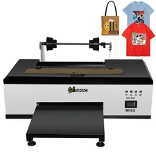 All-in-One for T-Shirt Fabric Textile Clothing Printing Transfer Film Printer