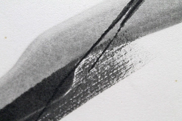 Литография Toko Shinoda Flowing Water с ручной подписью запечатанная ED 610/1000 в рамке - Изображение 3 из 4