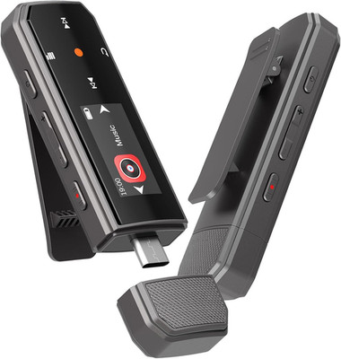 RUIZU 64GB Type-C USB MP3 Player with Bluetooth 5.3, Clip Portable Music Player