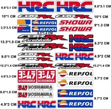 Honda Racing Cbr Reflective Motorcycle Stickers Decals Waterproof Atv Dirtbike