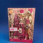 2008 Mattel Pink Holiday Barbie and Kelly #P9341 Play Collector Set