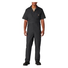 Dickies Men's Short Sleeve Coverall - Dark Navy Size LR