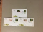 Three SCOUTING dual stamps Israel US fdc