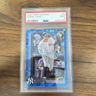 Topps 2025 Chrome Sapphire Aaron Judge #99 Yankees PSA 9 Graded Card