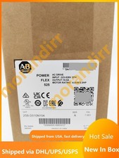 Allen Bradley 25B-D010N104 Powerflex 525 AC Drive 5HP 4.0KW NEW 25B-D010N104