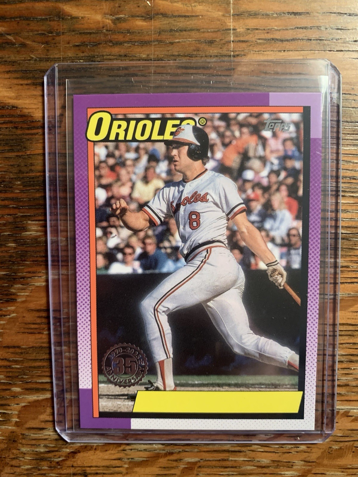 Cal Ripken Jr. SSP NO-NAME ON FRONT 08/35 NUMBER MATCH 2025 Topps ...
