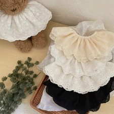 Baby Bib Lace Baby Accessories Korean Kids Lace Collar Cute Hollow Female Baby