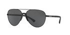 Emporio Armani Men's EA2059 320387 61mm Sunglasses, Matte Black/Grey