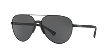 Emporio Armani Men's EA2059 320387 61mm Sunglasses, Matte Black/Grey
