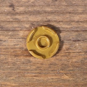 LEGO Ninjago Dark Gold Tile Round 2x2 Bottom Stud Holder Airjitzu Fire Symbol