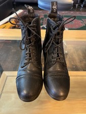 Saxon Paddock Boots Black  Child Sz 5