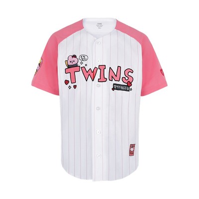KBO Korean Baseball Gosim x LG Twins Collaboration Pink Replica