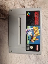 Thumbnail of ebay&reg; auction 406718158535 | Super Soccer - Super Nintendo SNES Spiel - PAL Version - Nintendo Klassiker