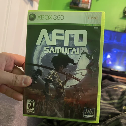 Afro Samurai Microsoft Xbox 360 Complete CIB TESTED AND WORKING