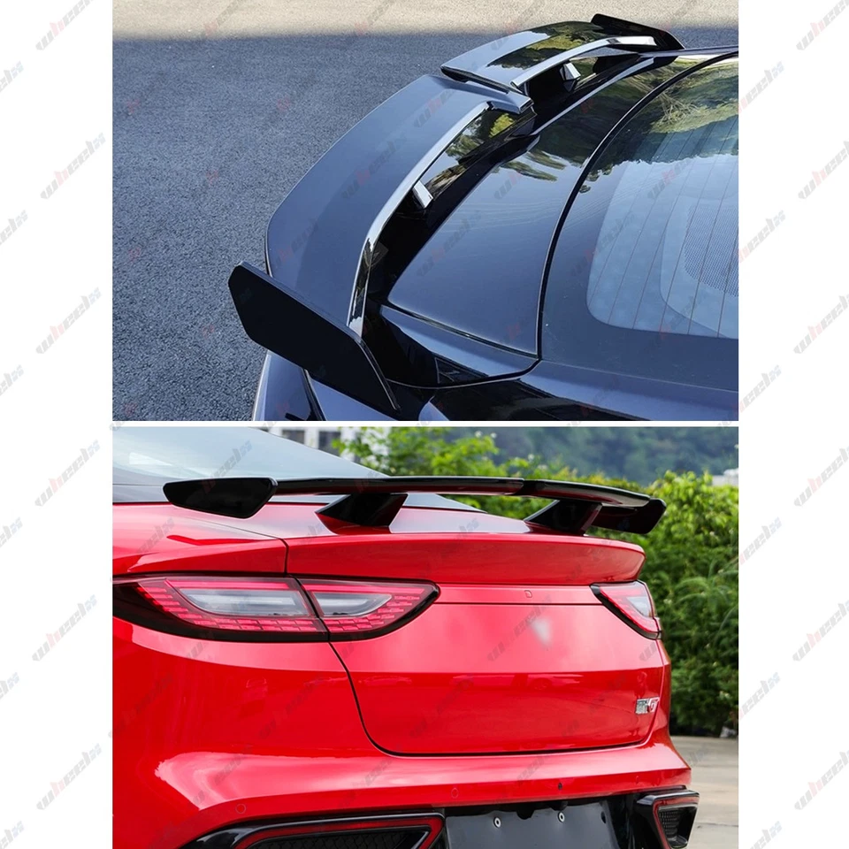 Gloss Black For Nissan Sentra 54" PRO Style Rear Trunk Spoiler Racing Wing ABS Foto 3 de 4