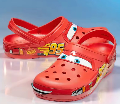 Lightning McQueen Crocs Disney Pixar Red Clogs Adult Unisex