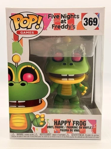 Funko Pop! Games Happy Frog #369 FNAF Pizzeria Simulator Common + Soft Protector