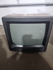 Vintage GE Retro Gaming CRT Tube 13" Color TV 13GP430 - No Remote W/manual Wood