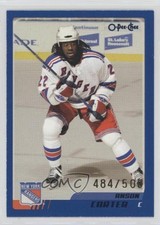 2003-04 O-Pee-Chee Blue 484/500 Anson Carter #41 1t8