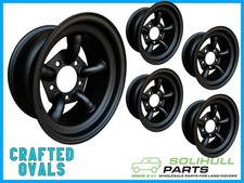 16 x 8 BOMBER Challenge Satin Wheels for Land Rover Defender 90 110 x 5 (ET-35)