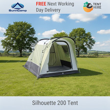 Sunncamp Silhouette 200-2 Person Man Tent Camping Hiking Backpacking SF1329