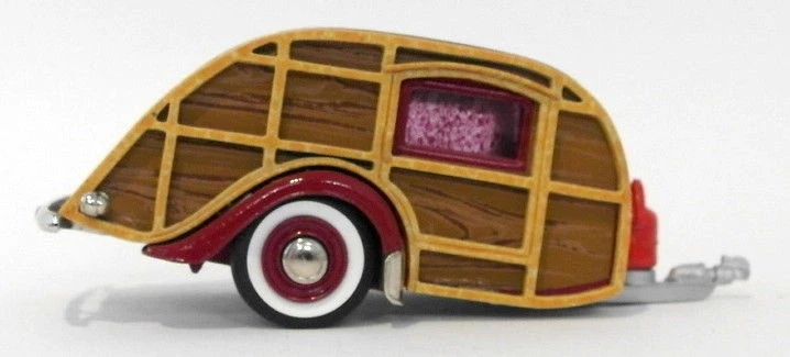 Brooklin масштаб 1/43 BRK65 - 1947 Wesley Slumbercoach деревянный прицеп темно-бордовый - Изображение 2 из 4