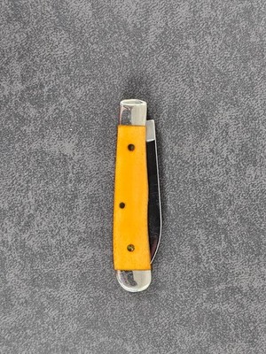 Case XX Tiny Trapper 62154W SS Orange Folding Knife | eBay