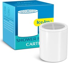 Shower Filter Replacement Cartridge, Shower Head Filter Refill, for Hard Water