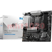 New MSI PRO B760M-A DDR4 II mainboard / delivery fast