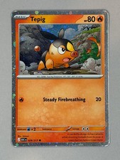 Tepig (Cosmos Holo) Promo 029/217 Pokemon TCG - Near Mint