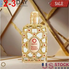 Orientica Royal Amber Unisex Parfum Spray 2.7 Oz 80 Ml New in Sealed Box