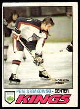 1977-78 O-Pee-Chee Pete Stemkowski Los Angeles Kings #272