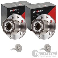 2X Maxgear RADLAGER-SATZ Vorne Passend FÜR Volvo S60 S80 V60 V70 XC60 XC70