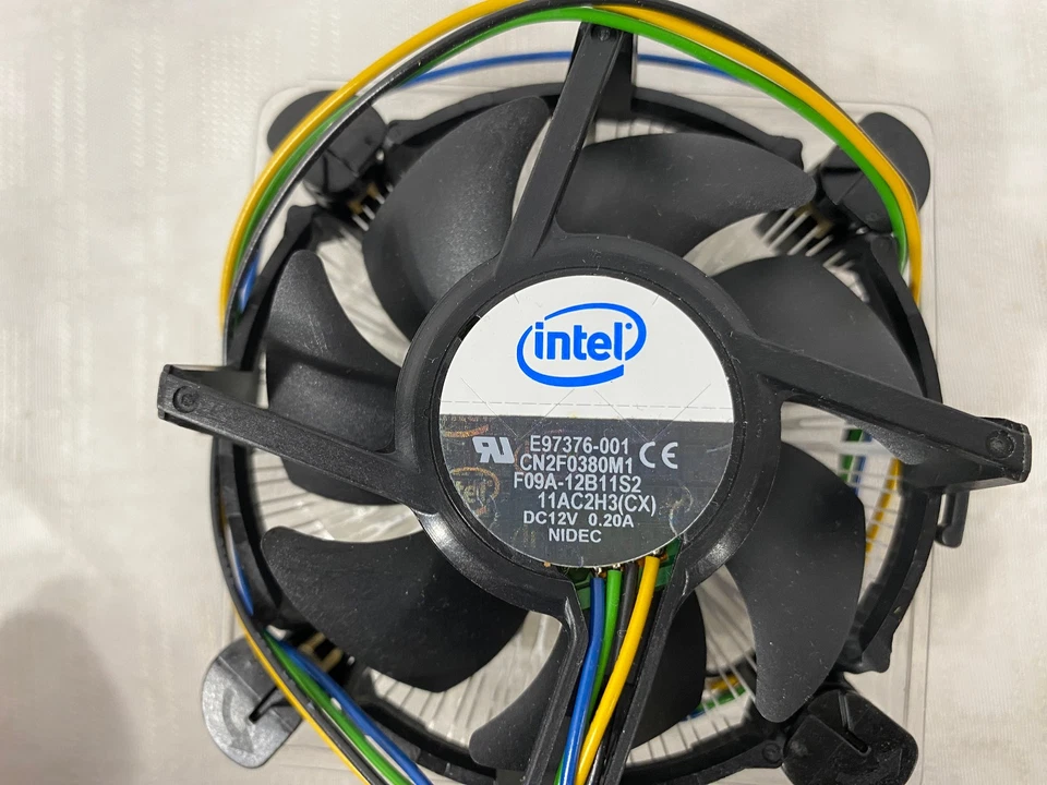 Intel E97376-001 (LGA775) Copper Core Cooling Fan Low Profile New without box - Image 3 of 3