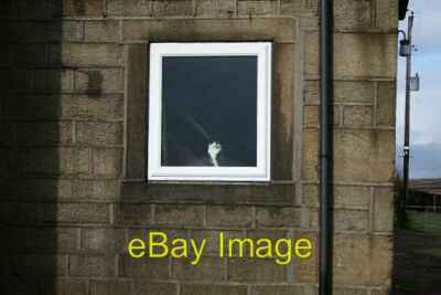 Foto 6x4 selbstgefällige Katze am Mount Pleasant Farm Hebden Bridge sicher und warm ins c2008