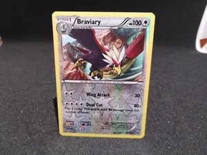 Braviary 130/162 Rare Reverse Holo Breakthrough Pokemon 2015