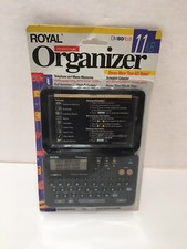 Royal Personal Organizer Business LCD Display Electronic DM80 Plus New 11KB 90's