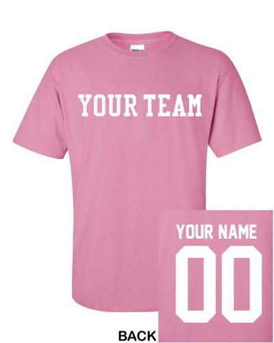 CUSTOM YOUTH T-Shirt JERSEY Personalized COLORS Name Number Team Baseball KIDS - Picture 15 of 18