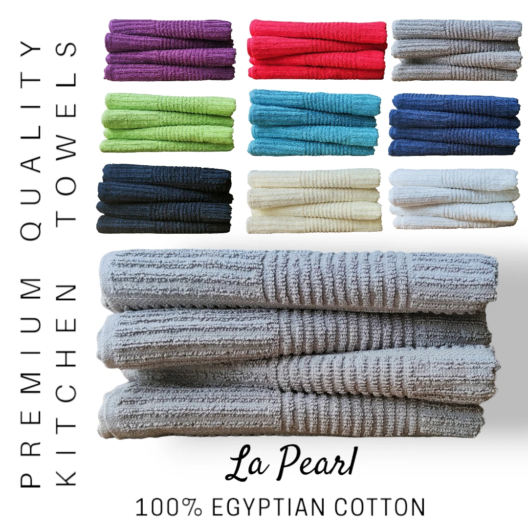 Egyptian cotton kitchen towels clearance