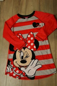 Disney girls "Minnie" PJ dress size L/G. VGUC