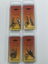 1" 8 NICKEL SHAD SPOONS FERN CREEK LURES FOR, TROUT, BASS PAN FISH -USA MADE