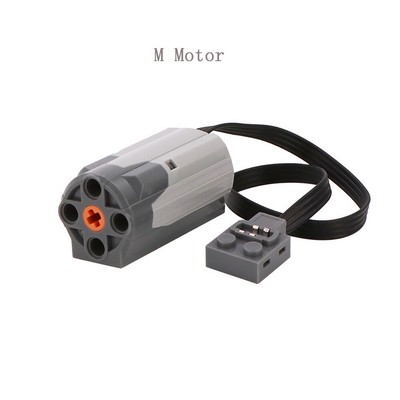 8883 M Motor MOC Power Function Technical Parts Electric Building Brick Block