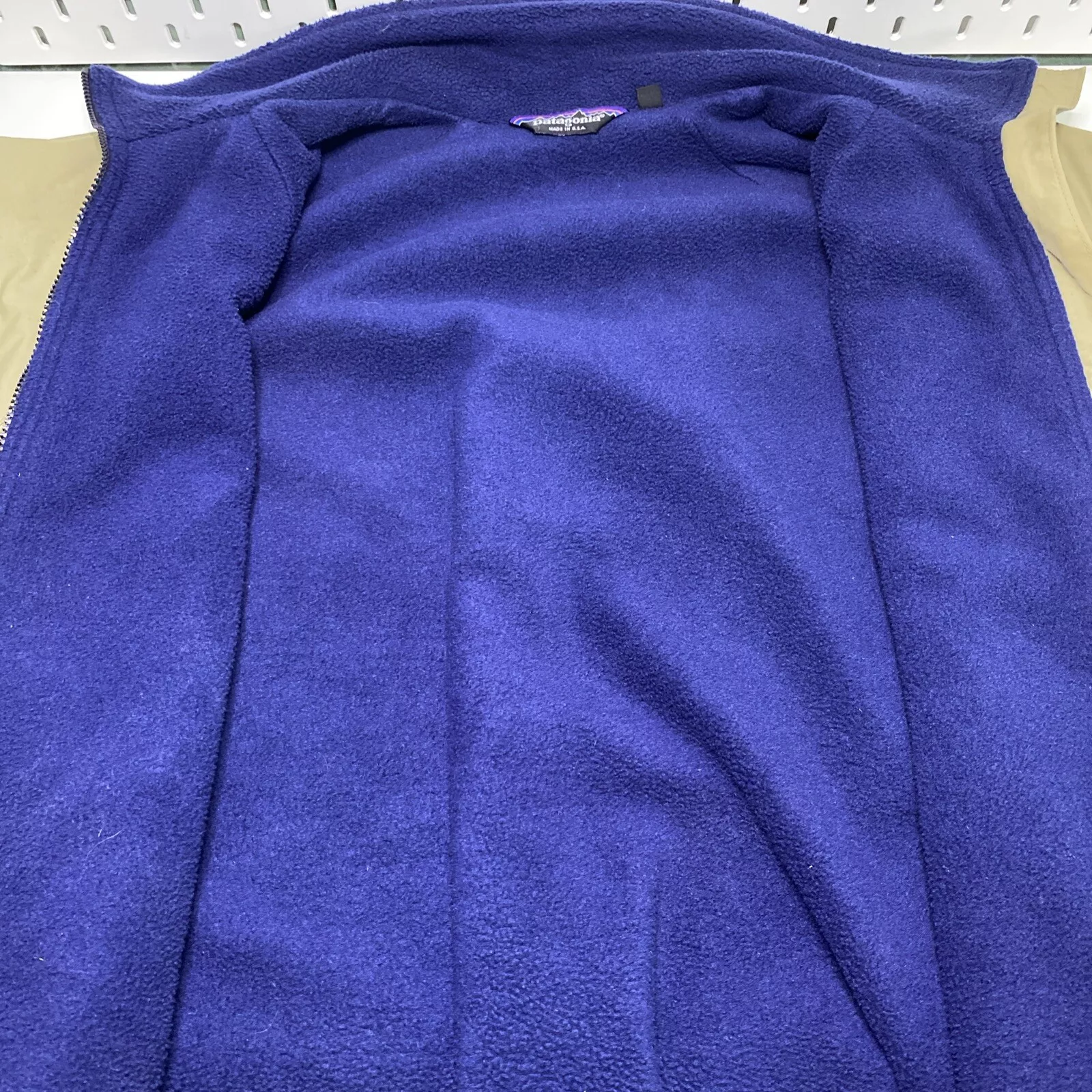 patagonia vintage bomber fleece lined 80s 90s jacket