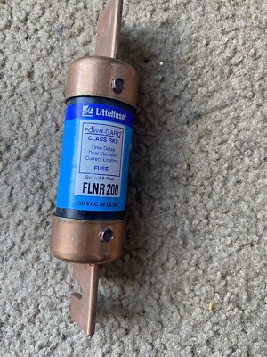 Littlefuse FLNR 200 Dual Element Time Delay Current Limiting Fuse (201)