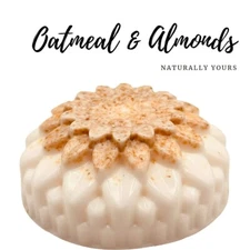 6- Assorted Natural Bar Soap with oatmeal and natural essences 