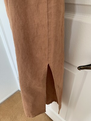 chinese dress ladies Organic Linen Wrap Dress Eliana Cloudy Blue ❤️ menique main image 1